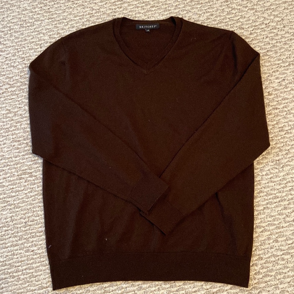 Semi-Formal Brown Sweater